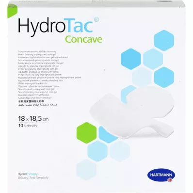 HYDROTAC concave Schaumverband 18x18,5 cm, 10 St