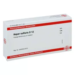 HEPAR SULFURIS D 12 Ampullen, 8X1 ml