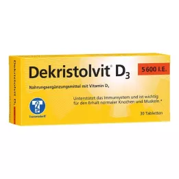 DEKRISTOLVIT D3 5.600 I.E. Tabletten, 30 St