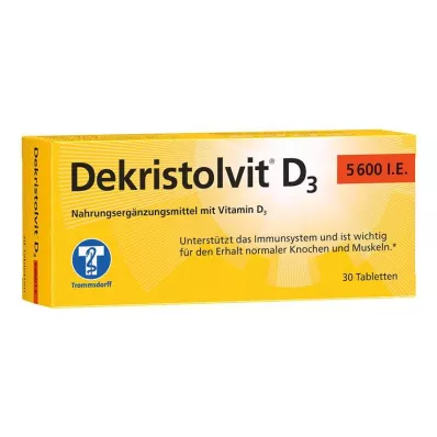 DEKRISTOLVIT D3 5.600 I.E. Tabletten, 30 St