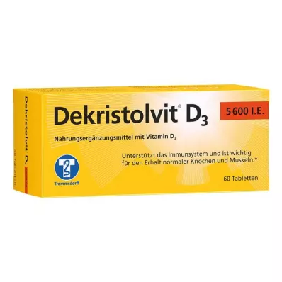 Dekristolvit D3 5.600 I.E. Tabletten, 60 St