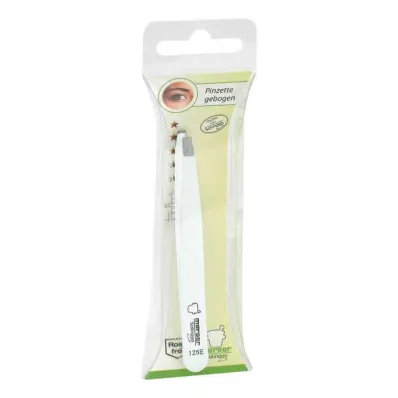 Mörser Pinzette Topinox rostfrei gebogen weiss 125 (1 stk) Mörser Pinzette Topinox rostfrei gebogen weiss 125 (1 stk)