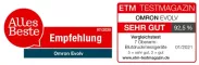 Instructions for use for Omron Evolv all-in-one Oberarm Blutdruckmessgerät, 1 St - 4