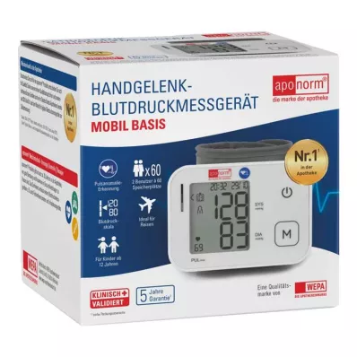 APONORM Blutdruckmessgerät Mobil Basis Handgelenk, 1 St