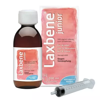 Laxbene® junior 500 mg Lösung für Kinder von 6 Monaten - 8 Jahre, 200 ml Laxbene® junior 500 mg Lösung für Kinder von 6 Monaten - 8 Jahre, 200 ml
