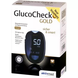 GLUCOCHECK GOLD Blutzuckermessgerät Set mmol/l, 1 St