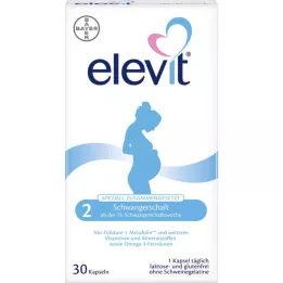 ELEVIT 2 Schwangerschaft Weichkapseln, 30 St