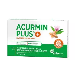 ACURMIN Plus Das Mizell-Curcuma Weichkapseln, 60 St