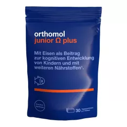 ORTHOMOL Junior Omega plus Kaudragees, 90 St