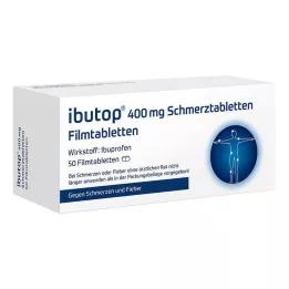 IBUTOP 400 mg Schmerztabletten Filmtabletten, 50 St