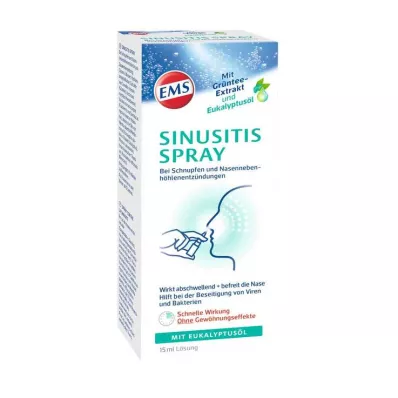 SINUSITIS SPRAY mit Grüntee-Extrakt und Eukalyptusöl, 15 ml SINUSITIS SPRAY mit Grüntee-Extrakt und Eukalyptusöl, 15 ml