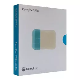 Comfeel Plus flexibler Hydrokolloidverband 4x6 cm, 10 St