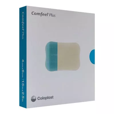 Comfeel Plus flexibler Hydrokolloidverband 4x6 cm, 10 St