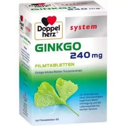 DOPPELHERZ Ginkgo 240 mg system Filmtabletten, 120 St