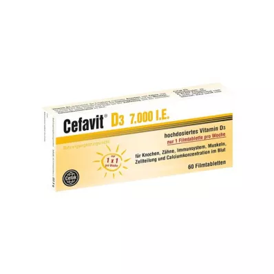 Cefavit D3 7.000 I.E. Filmtabletten, 60 St