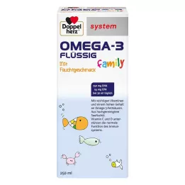 DOPPELHERZ Omega-3 flüssig family system, 250 ml