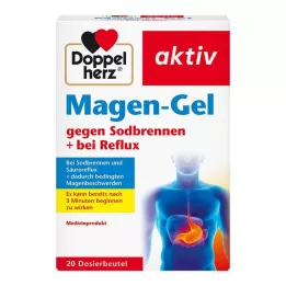 DOPPELHERZ Magen-Gel gegen Sodbrennen+bei Reflux, 20 St