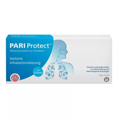 PARI ProtECT Inhalationslösung mit Ectoin Ampullen, 20X2.5 ml