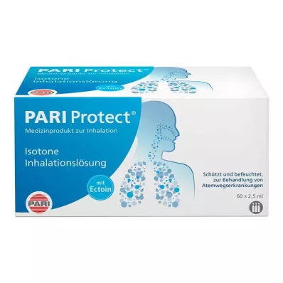 Pari Protect Inhalationslösung mit Ectoin Ampullen, 60X2.5 ml