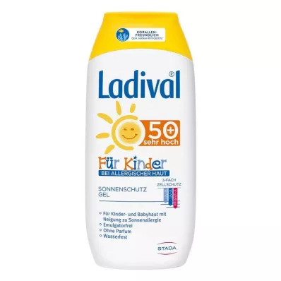 LADIVAL Kinder Sonnengel allergische Haut LSF 50+, 200 ml