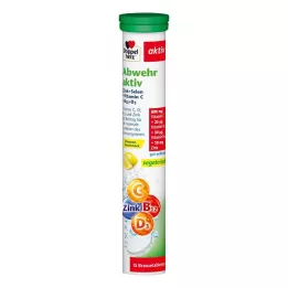 DOPPELHERZ Abwehr aktiv Brausetabletten, 15 St