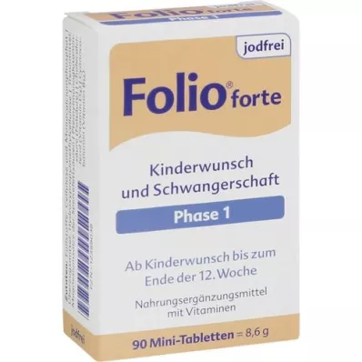 FOLIO 1 forte jodfrei Filmtabletten, 90 St