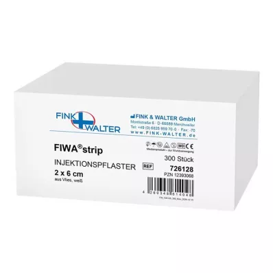 INJEKTIONSPFLASTER Vlies 2x6 cm, 300 St