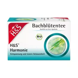 H&amp;S Bio Bachblüten Harmonie Filterbeutel, 20X1.5 g