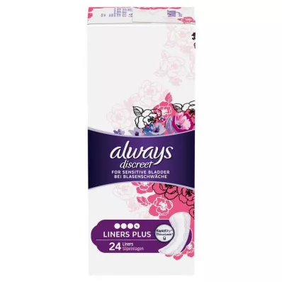 Always discreet Inkontinenz Liner plus, 24 St