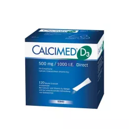 Calcimed D3 500 mg / 1000 I.E. Direct Granulat, 120 St