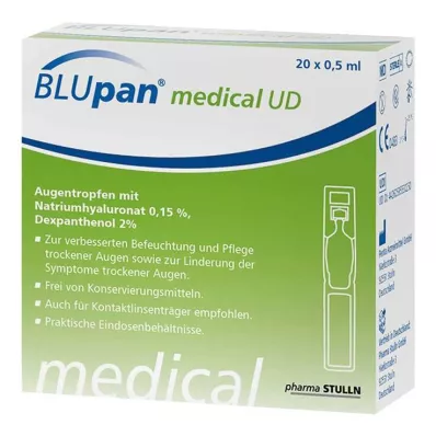 Blupan medical UD Augentropfen, 20X0.5 ml
