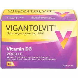 VIGANTOLVIT 2000 I.E. Vitamin D3 Weichkapseln, 120 St
