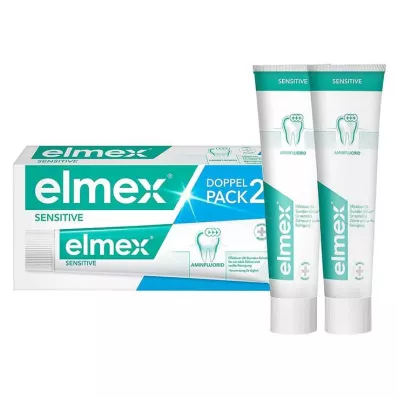 Elmex Sensitive Zahnpasta Doppelpack, 2X75 ml