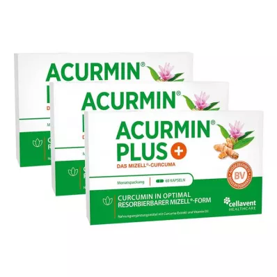 Acurmin Plus Das Mizell-Curcuma Weichkapseln, 180 St Acurmin Plus Das Mizell-Curcuma Weichkapseln, 180 St