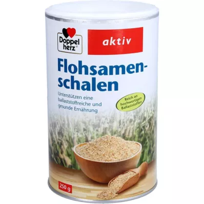 DOPPELHERZ Flohsamenschalen Pulver, 250 g