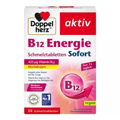 Doppelherz B12 Energie Sofort Schmelztabletten, 30 St