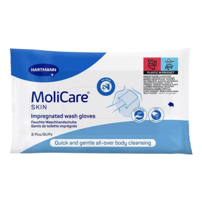 Molicare Skin Waschhandschuhe, 8 St