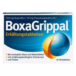 BoxaGrippal Erkältungstabletten 200 mg/30 mg Filmtabletten, 10 St