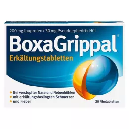 BOXAGRIPPAL Erkältungstabletten 200 mg/30 mg FTA, 20 St