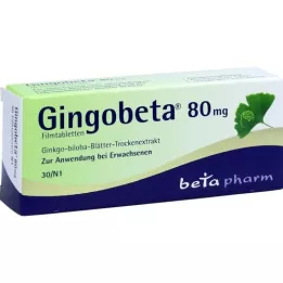 GINGOBETA 80 mg Filmtabletten, 30 St