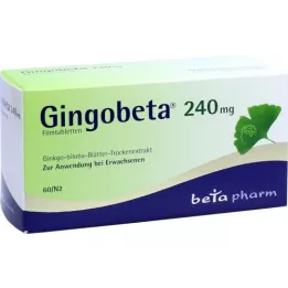 GINGOBETA 240 mg Filmtabletten, 60 St