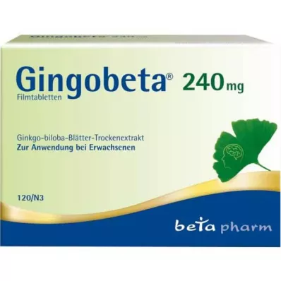 Gingobeta 240 mg Filmtabletten, 120 St
