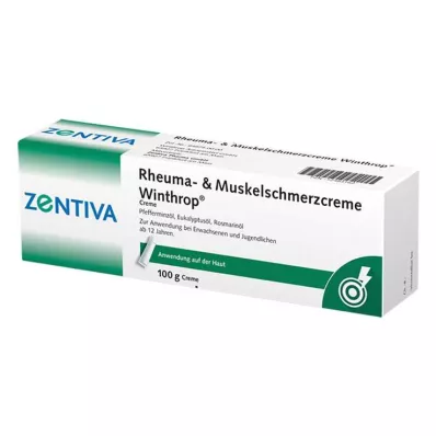 RHEUMA- &amp; Muskelschmerzcreme Winthrop, 100 g