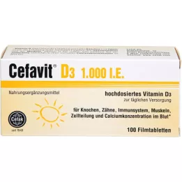 CEFAVIT D3 1.000 I.E. Filmtabletten, 100 St