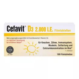 Cefavit D3 2.000 I.E. Filmtabletten, 100 St