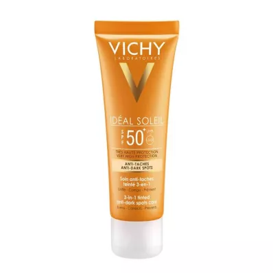 VICHY IDEAL Soleil Anti-Pigmentflecken Cr.LSF 50+, 50 ml