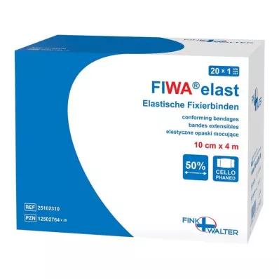 Fixierbinde elastisch 10 cmx4 m cellophaniert, 1 St
