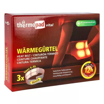Thermopad Wärmegürtel (3 stk)