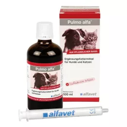 PULMO ALFA Ergänzungsfutterm.flüss.f.Hunde/Katzen, 100 ml