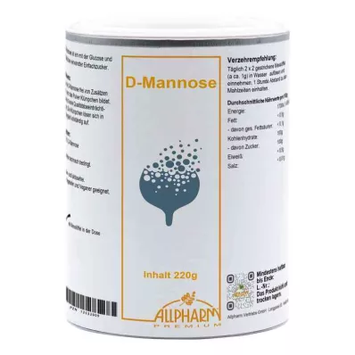 D Mannose Pulver Vorratsdose (220 g)